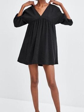 Zara black dress